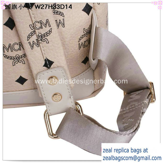 High Quality Replica Hot Sale MCM Small Flag of UK Backpack MC5173S Beige - Click Image to Close